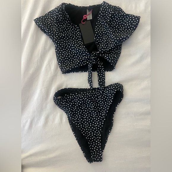 ASOS SOUTH BEACH TWO PIECE SWIM SUIT SIZE 2 - Picture 2 of 6